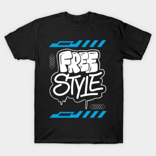 FREE STYLE CITY DESIGN T-Shirt